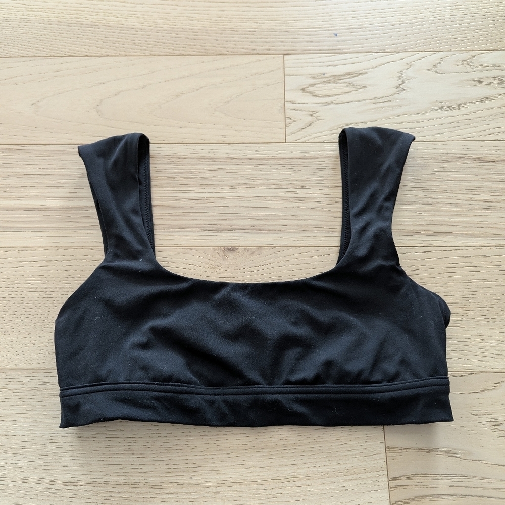 Aerie Goals Recharge Least Support Bra Wide Strap Unpadded